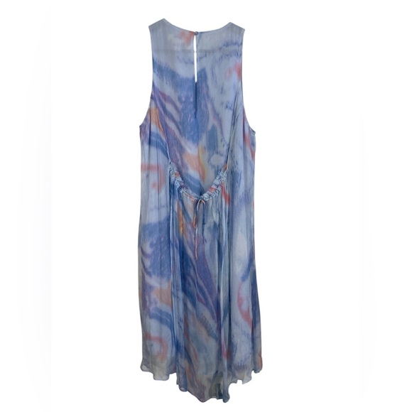 Sundance Silk Watercolor Dress Large NWOT - Picture 3 of 9